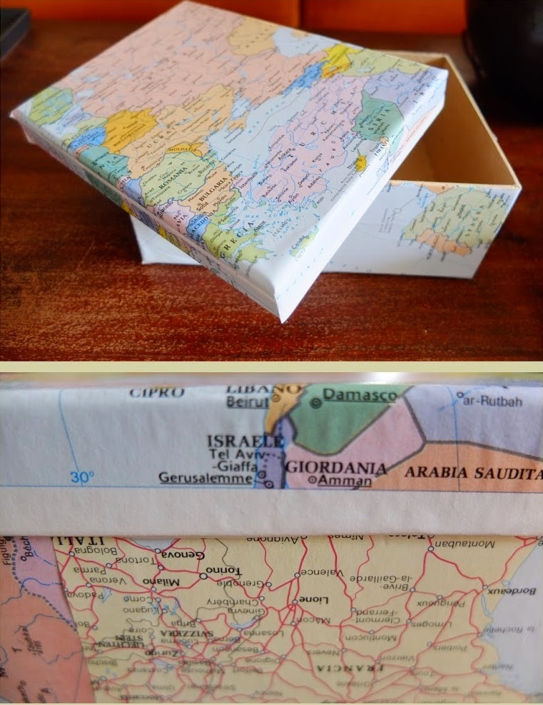La seconda vita della carta: come riciclarla per decorare la casa - image scatola-mapbox on http://www.designedoo.it