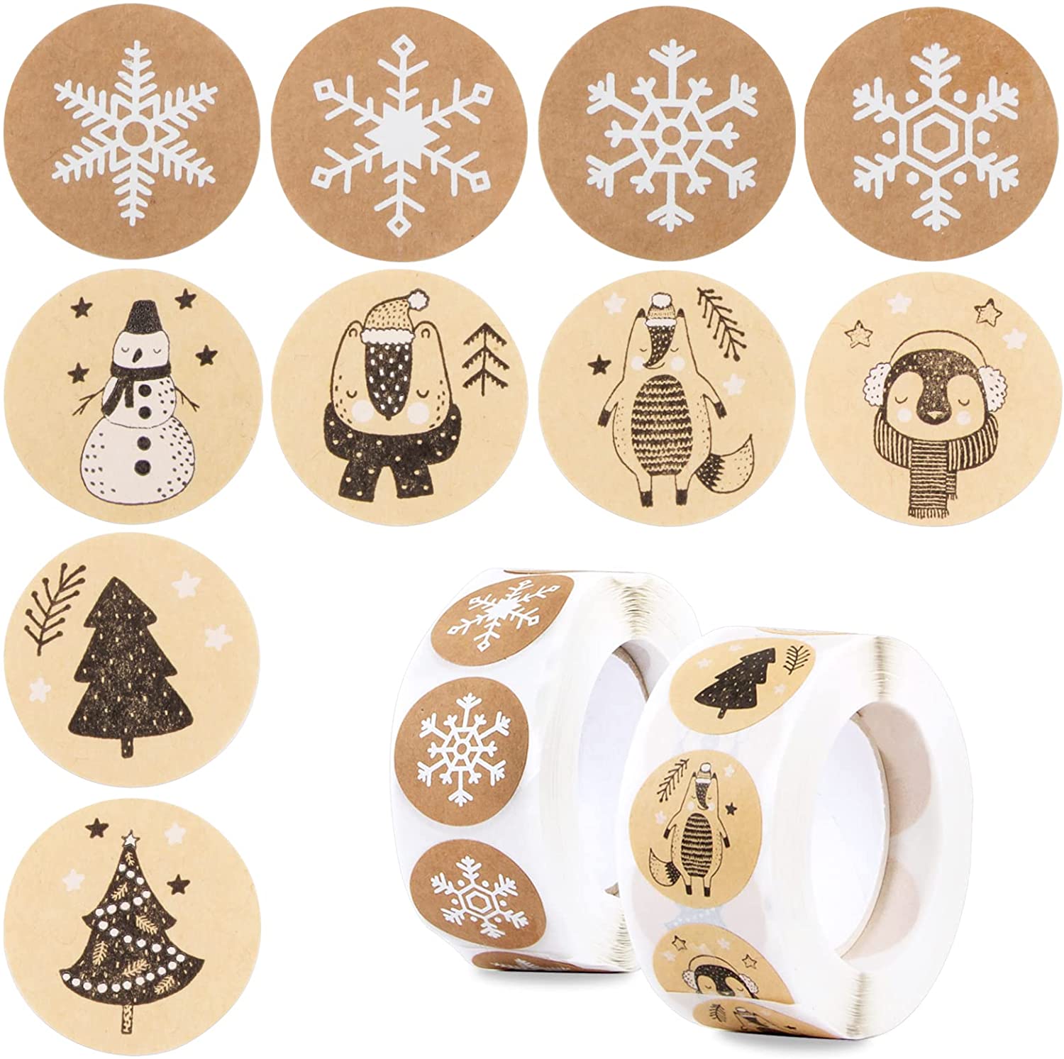 amazon-FLOFIA-1000pz-Adesivi-Natale-Natalizi-Dia.-25mm-Etichette-Adesive-Natalizie-Rotonde-Adesivi-Decorativi-per-Pacchetti-Pacchi-Regalo-Biglietti-Cartolina-d’Auguri-Festa-di-Natale